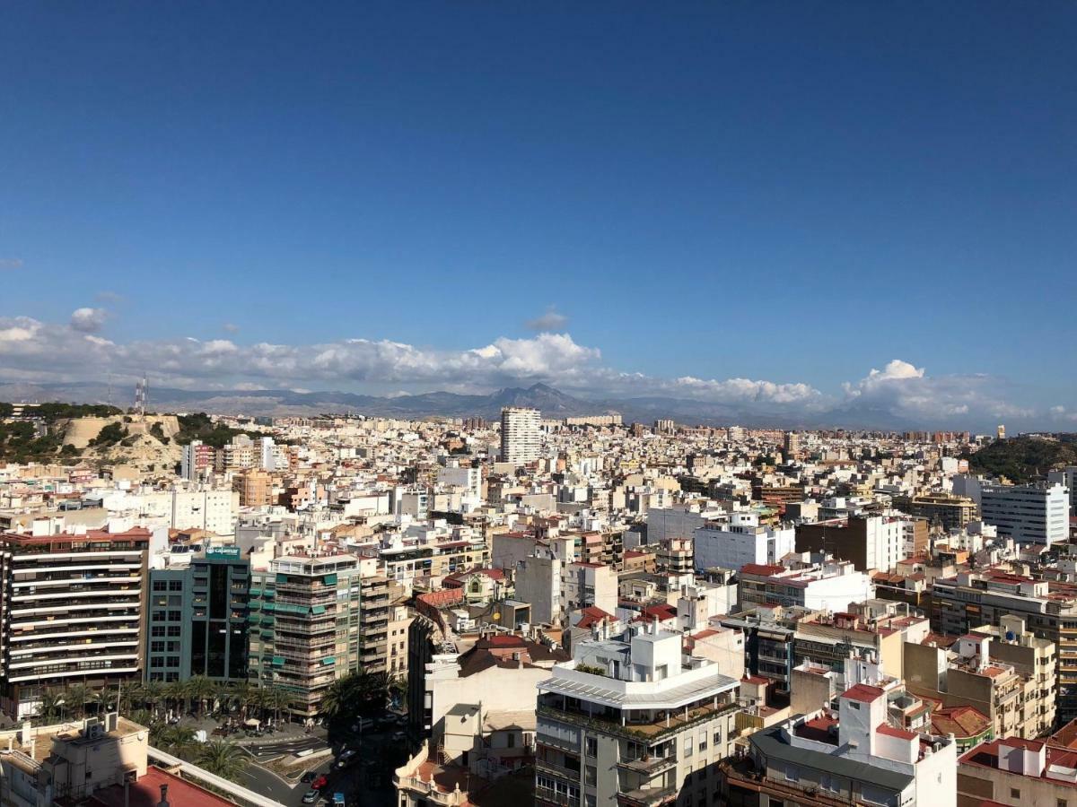 Apartamento Con Espectaculares Vistas Alicante Bagian luar foto